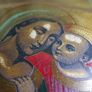 Vintage Virgin and Child, Brass  Icon Image 9