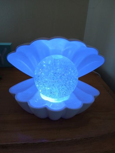 Sparkly Lamp - changes colour
