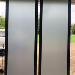 Ikea Pax sliding doors grey tinted