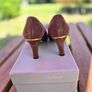 Vintage Roland Cartier Suedette Heels, Size 4 UK, 37 EU Brand New/Vintage, AV Image 7