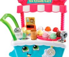 Leapfrog ice cream cart