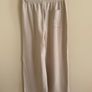 Zara girls pants Beige wide leg Age 9-10 years Image 2