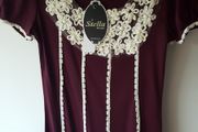 Brown  &amp; Cream Dress