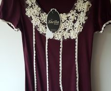 Brown  & Cream Dress