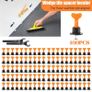 BRAND NEW 100x Alignment Tile Leveling Wedges Tile Spacers System Flat Ceramic Leveler Image 4