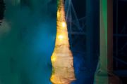 47inch Halloween Decorations Light Up Hanging Cocoon Corpse for Halloween Indoor and Outdoor Decorations