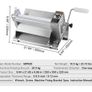 Manual Dough Sheeter Machine, Puff Pastry Sheeter and Fondant Roller, Removable Handle, Panel, Roller for Easy Cleaning, Max 1/2 inch Adjustable Thickness, for Home or Small Commercial Kitchens Image 4