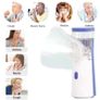 Atomizer Health Care Products Fingertip Pulse Blood Oxygen Portable Nebulizer Mesh Nebulizer Handheld Medical Asthma Inhaler Image 3