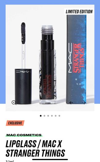Mac Cosmetics Lipglass / Mac X Stranger Things Brand New
