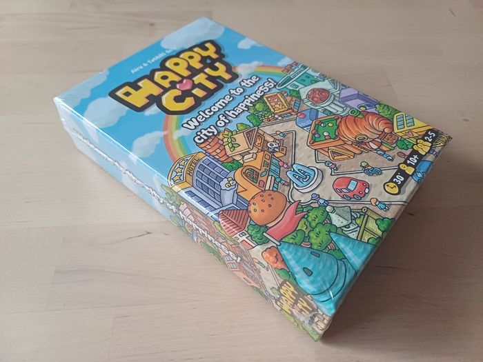 Happy City City Building Family Strategy Card Game 2021