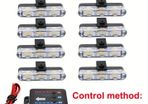 24-LED Motor Vehicle Car Grille  Light Bar  Type Grill Emergency