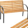 Garden Bench Park Bench Wood. Image 2