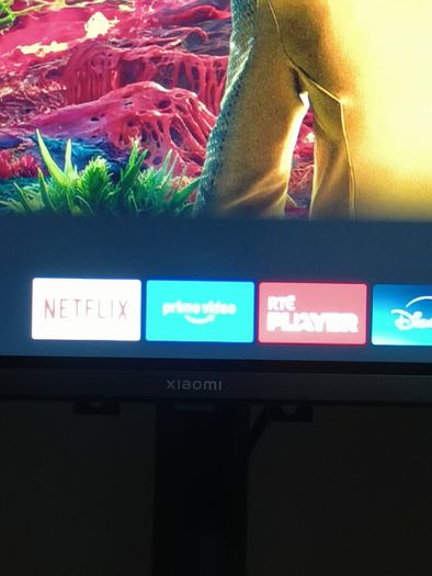32 inches Xiaomi fire tv with sturdy metal movable stand