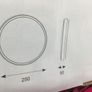 25cm LED Bathroom Lights IP54 Image 2