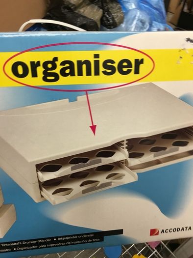 Printer organiser