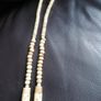 vintage Hand carved bone necklace Image 3