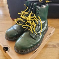 Dr Martens boots green