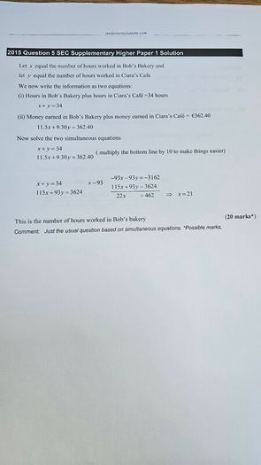 Maths Notes
