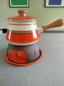 Vintage Fondue pot.