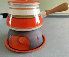 Vintage Fondue pot.