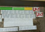 Welger D4000  Decals/stickers