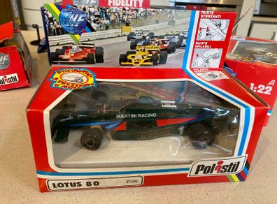 Lotus 80 Martini Mario Andretti Model Scale 1/22 Year 1979 Polistil