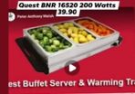Quest Buffet Servers+ Plate Warmer BNR 16520 All New Stock Boxed Fully Guaranteed Collection or Delivery Galway City Centre Area With Air Code's and Mobile s Thank You