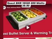 Quest Buffet Servers+ Plate Warmer BNR 16520 All New Stock Boxed Fully Guaranteed Collection or Delivery Galway City Centre Area With Air Code's and Mobile s Thank You