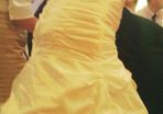 Ivory wedding dress