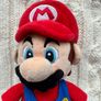 Super Mario Bros Mario Plush Soft about 25cm Nintendo Simba Dirty Please look at the pictures Image 3