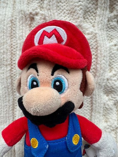 Super Mario Bros Mario Plush Soft about 25cm Nintendo Simba Dirty Please look at the pictures