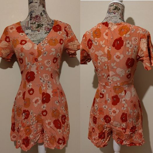 New Look Floral Playsuit