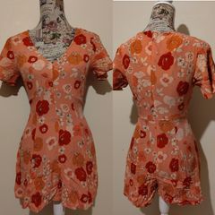 New Look Floral Playsuit