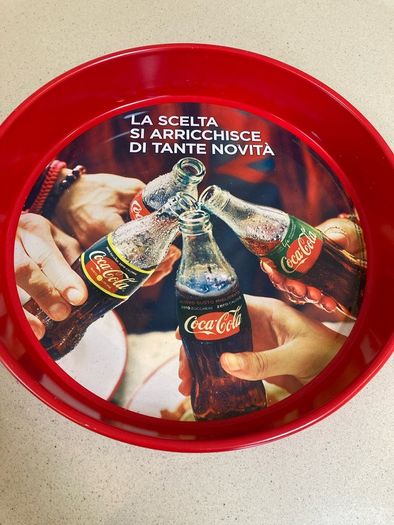 Coca Cola Metal tray 36 cm
