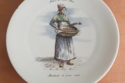 'Trades of Old Paris' china plate
