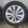 Genuine Volkswagen 16" Alloy Wheels & Dunlop Veuro VE304 Tyres (205/55/R16) Image 7