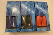 100% BRAND-NEW Mountain Bike Handlebar Silicone Grip Silica gel Foam Sponge Bicycle Grips Cover Ultralight Anti-skid. Available in black, blue and red.bike parts