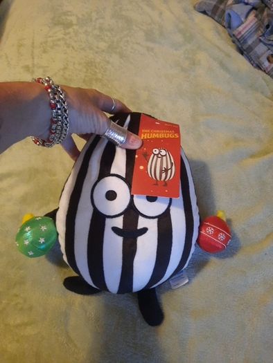 Christmas humbug soft toy