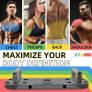 Push Up Board, Portable Press Up Board with Automatic Count, Exercise Equipment for Home Use, System Fitness Floor Chest Muscle Exercise Professional Equipment Burn Fat for Men Women Strength Training Image 3