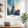 Dublin Wall Art Print, Travel Art Poster Image 9