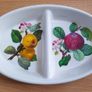 Vintage Portmeirion Pomona divided vegetable/serving bowl L 29 cm Image 4