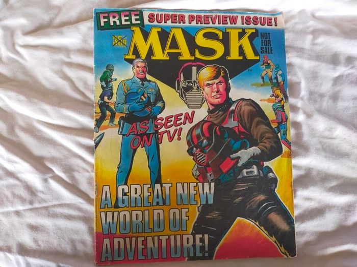 Mask 1986 Super Preview Issue Ipc Magazines