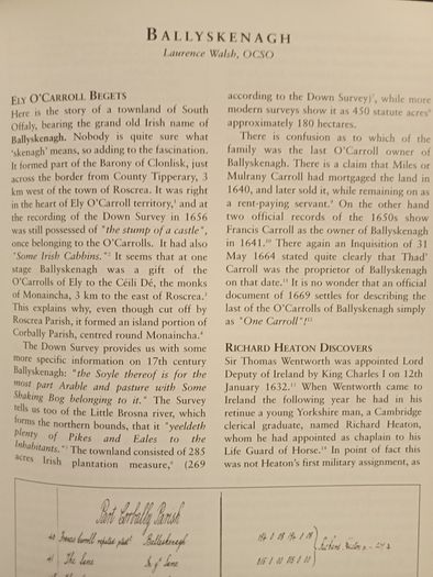 Offaly Heritage. Volume 1