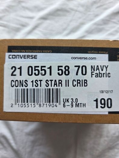 Baby converse