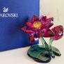 Swarovski Lotus Waterlily Flower Crystal Figurine Image 3