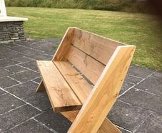 outdoor bench