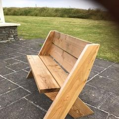 outdoor bench