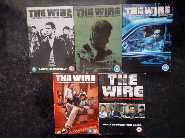 The Wire Season 1-5 Complete Dvd Boxset Collection Hbo Crime Series
