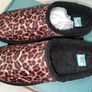 TOMS Sage Tan Classic Leopard Matte Woven Slippers Image 7