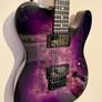 Schecter PT Standard Purple Burst Burl Image 2